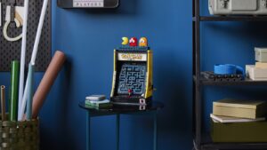 LEGO and Bandai-Namco team up for a Lego Pac-Man arcade cabinet